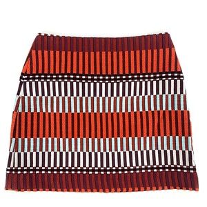 Ann Taylor multicolored aline skirt 2